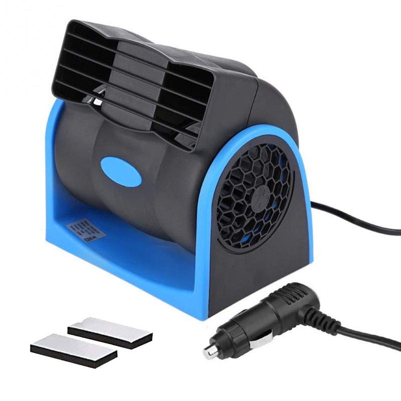 HITOPTY Car Fans, Electric Air Fan for 12V Vehicle, Sedans, Auto, RV Driver Passenger - Image 1